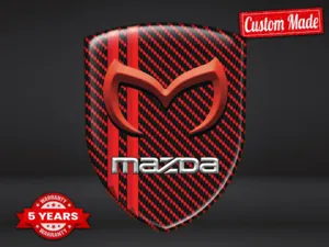 Mazda Decalcomanie Parabrezza Auto Forti Limitate Edizione
